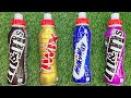 Learn Colors Lollipops Yummy Rainbow Lollipops ASMR Drink M M S Twix MilkyWay M M S Rainbow
