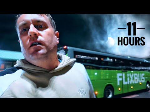 EPIC 11 Hours On FLiXBUS Coach! Glasgow To London!