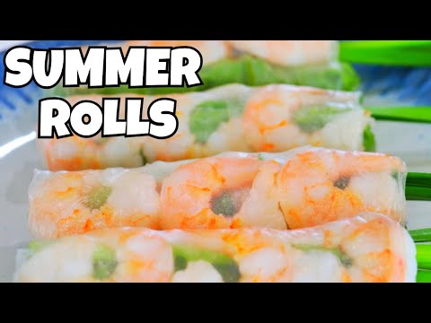 Vietnamese Fresh Spring Rolls (Summer Rolls)–Restaurant Quality at Home!