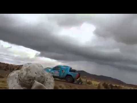 Dakar 2015  accidente en HD E 7 Martillo Racing