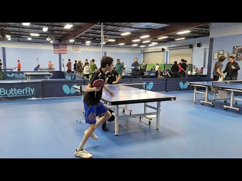 Vignesh Iyur (2039) vs Vishal Siyakumar (2045) // 16th Si & Patty Wasserman U15 QF - LATTA 11-12-22