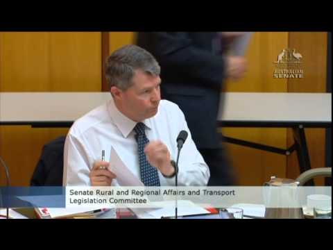Fawcett v Mrdak on Airports Senate Estimates 16/10/12