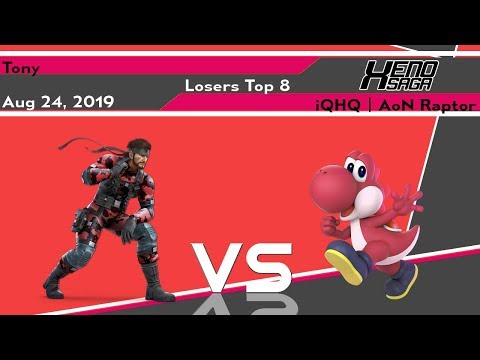 [Smash Ultimate] Xenosaga XXVI (L.Top 8) - Tony vs iQHQ  AoN Raptor