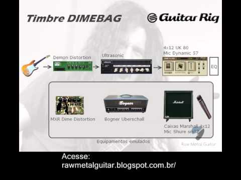 Recriando o timbre do Dimebag (Pantera)