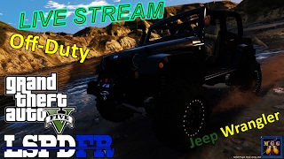 Off-Duty: I BOUGHT A JEEP WRANGLER IN REAL LIFE GTA 5 LSPDFR Live Stream 77