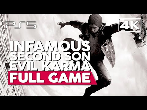 Infamous: Second Son - Evil Karma | Full Gameplay Walkthrough (PS5 4K60FPS) No Commentary