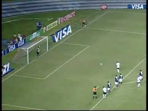 GOL DE PARADINHA DO NEYMAR - Remo 0 x 4 Santos (Copa do Brasil 2010)