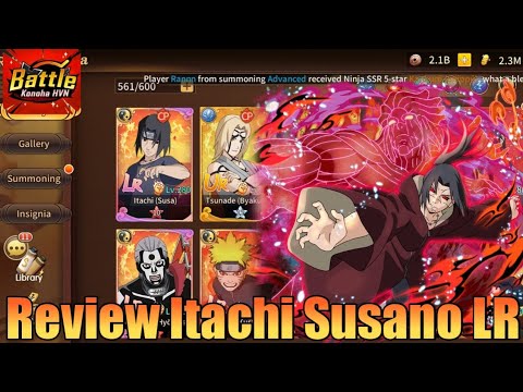 Review Itachi Susanoo LR Akun VIP 15 🔥 Naruto Battle Konoha