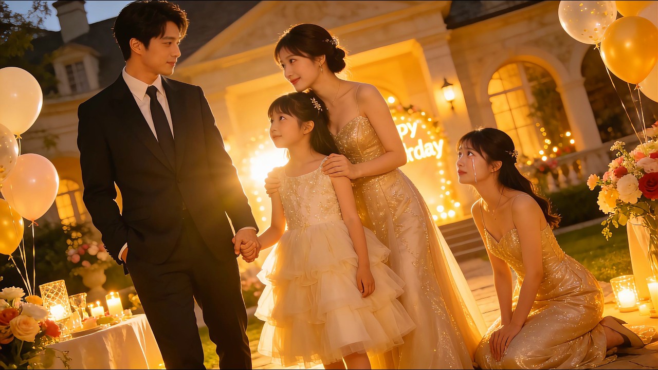 娘には何もないのに、別の子には豪華な誕生日――妻は6年間、ずっと貧乏を装っていた。娘と去った俺を待っていたのは、ずっと想ってくれていた幼馴染。【日本語字幕】