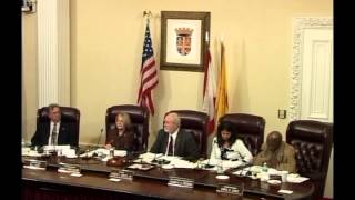 preview picture of video 'Saint Augustine City Commission Meeting - 03/12/2012'