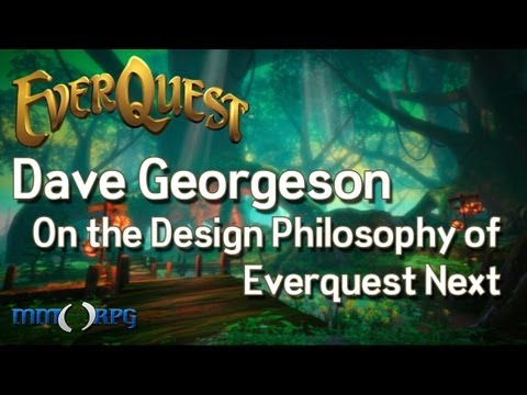 The Design Philosophy of EverQuest Next