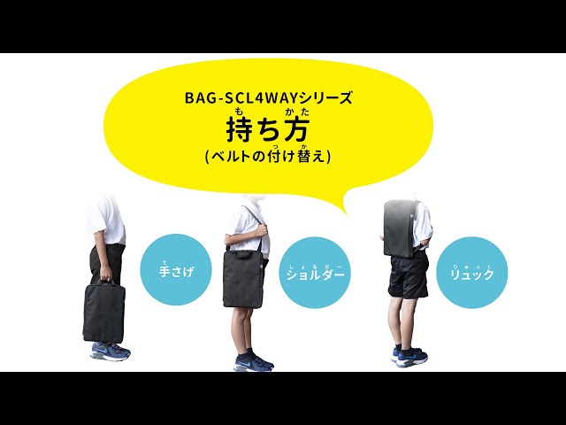 BAG-SCL4WAYBL / 多機能インナーケース（ブルー）