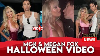 Machine Gun Kelly Snorts Stuff Off of Megan Fox For Halloween  | Famous News