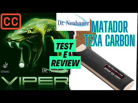VIPER LONG PIPS OX 🐍 UND MATADOR TEXA CARBON VON DR. NEUBAUER | TISCHTENNIS TEST/REVIEW