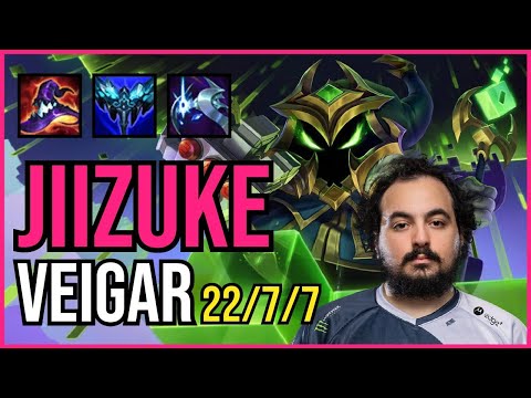 JIIZUKE - VEIGAR vs LUCIAN Mid - NA Grandmaster - Patch 11.4