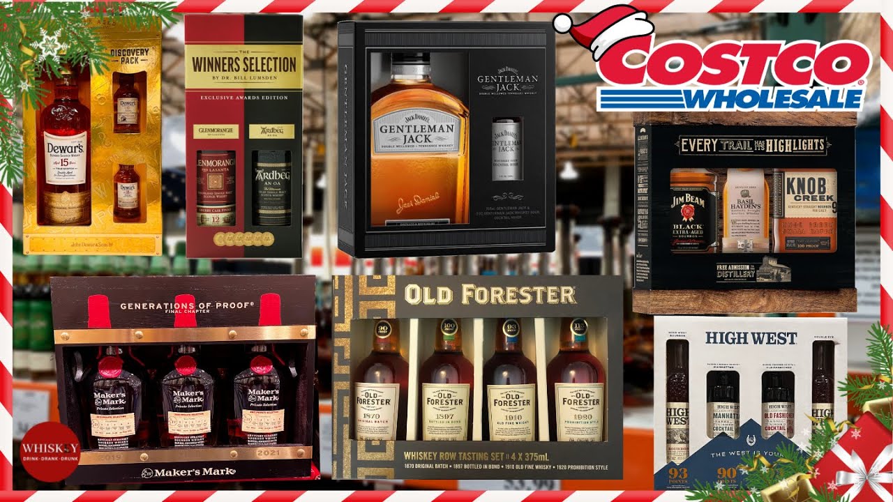 Whiskey Wanders: 10 Best Holiday Whiskey Gift Box's: Makers Mark, Gentleman Jack, Dewar's 15 & more