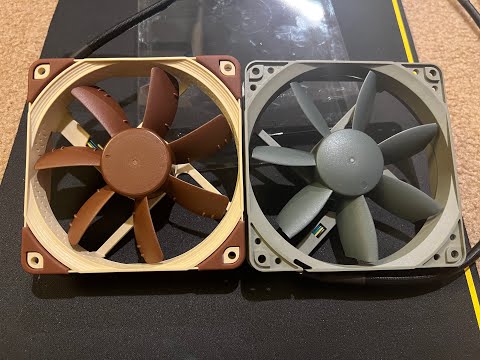 Airflow Optimized Fans: Are they Still Worth Buying? NF-S12A& NF-S12B Redux  (Old Testing Method)