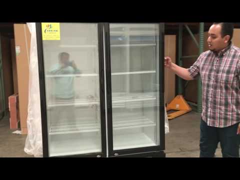 Nsf merchandiser new refrigerator glass door beer flower coo...