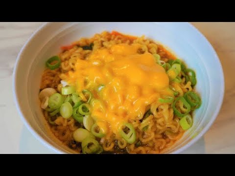 The Best Cheese Ramen Recipe, only 5 minutes!