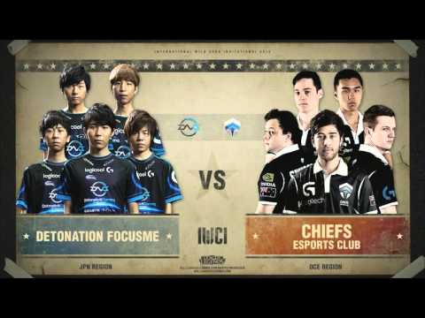Detonation FocusME vs Chiefs | Day 4 International Wild Card Invitational 2016 | DFM vs CHF
