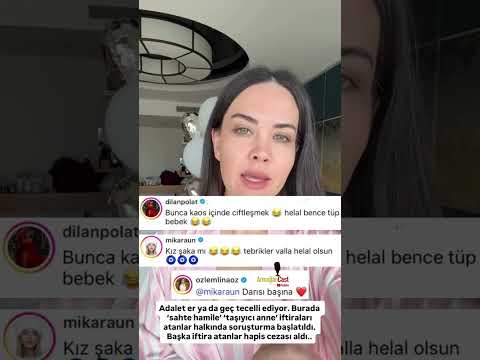 Hamile Özlem Öz’den Dilan Polat ve Mika Raun’a Sert Cevap!