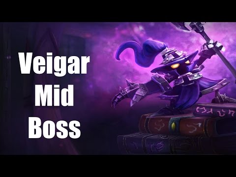 League Of Legends - Dominating Mid With Veigar!