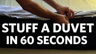 How to Stuff a Duvet Cover in 60 Seconds