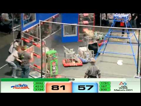 FRC 2013 Wisconsin Regional - Quarterfinal 1 Match 1