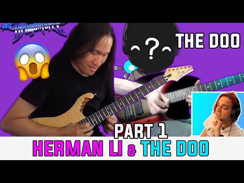 Guitar Teacher React to DragonForce - Herman Li with The Dooo // Play Ascend & Chat Reaction /Part 1