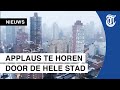 New York klapt massaal voor de zorg tijdens coronacrisis