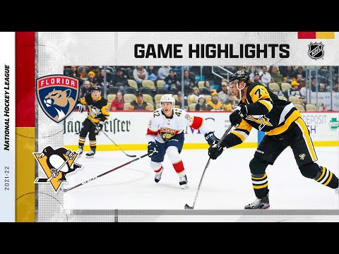 Panthers @ Penguins 11/11/21 | NHL Highlights