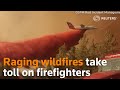 Raging wildfires take toll on Oregon firefighters