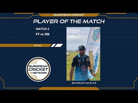 MOM: S.Nawaz - FT vs JIB | Highlights | Italian T20 Championship Weekend Day 1 | Rome 2021