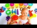 Learn ABC Letters And Alphabet With Play Doh Learn G I J K English Letters And Play Colors Clay