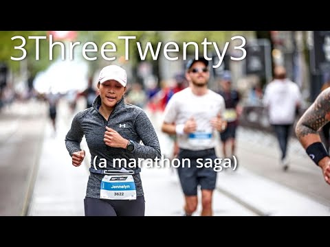 3ThreeTwenty3 (a marathon saga) #marathon #running