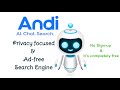 Andi - The privacy-focused AI Search Chatbot (Tutorial)