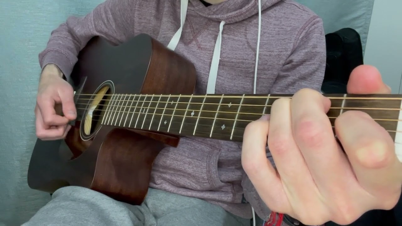 Roberto Barlocci playing the House of the Rising Sun intro arpeggio riff on guitar