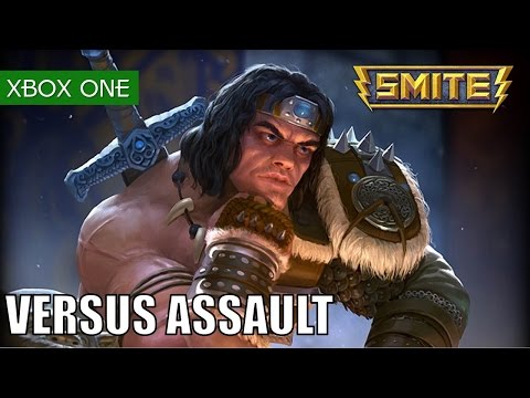 SMITE Gameplay Xbox One Assault Versus as Thor - Got a big axe so why do I need a sword?