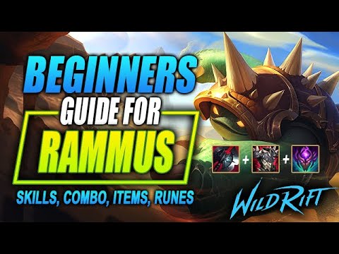 RAMMUS IS OUT | Guide for Skill Combo, Builds and Gameplay