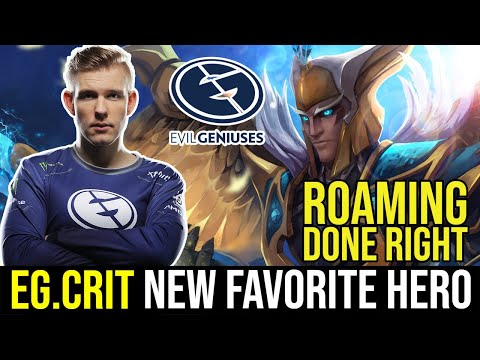 E.G CRIT Carry Arteezy And Abed With His New Favorite Hero.