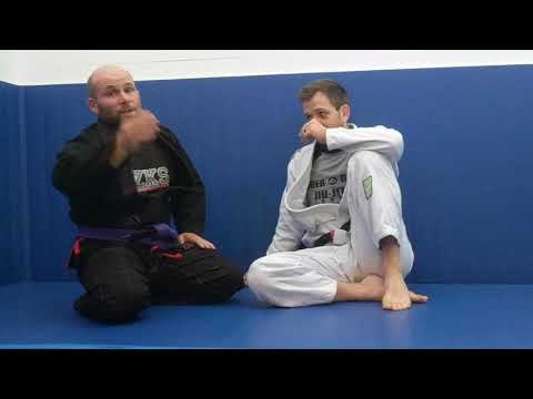 Wrist lock from closed guard