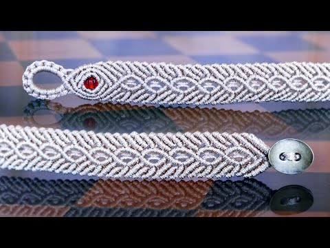 Spiral Macrame Patterns DIY Macrame Spiral Bracelets