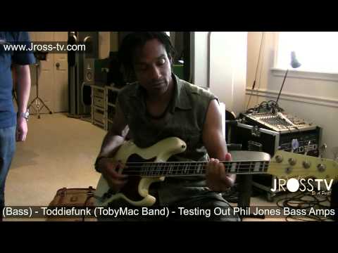 James Ross @ Toddiefunk (TobyMac) & Phil Jones (PJB Amps) - www.Jross-tv.com