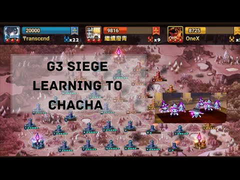 BECOMING A CHA-CHA ABUSER G3 Siege VS 繼續廢青 and OneX