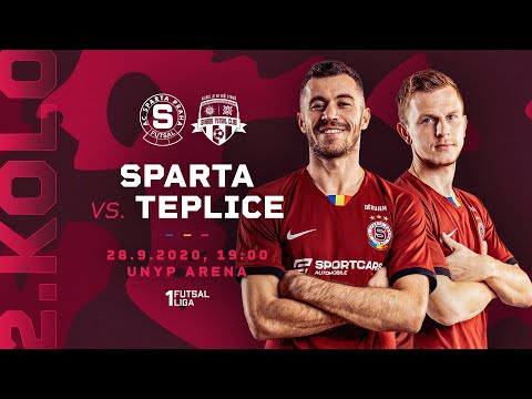 SESTŘIH | 2. kolo 1. FUTSAL Ligy | AC Sparta Praha vs. Svarog FC Teplice | 2:3