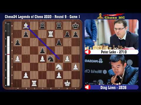 Ding Liren vs Peter Leko, Chess24 Legends of Chess 2020 - Round 9