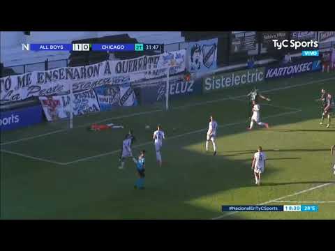 Gol de Aaron Spetale a All Boys - Superclásico del Ascenso - All Boys 1 Nueva Chicago 1