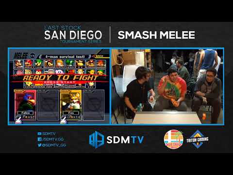 LSSD 120 - B2S | Gigajohn (Falco) vs. ES | Lycee (Fox/Marth) - SSBM WR1 - Smash Melee