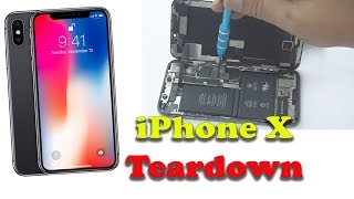 Iphone X Teardown by BCD Tech: LCD, Battery, USB, Board etc replacement