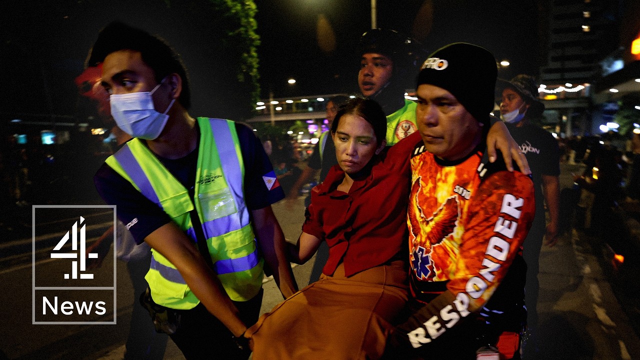 Dozens killed and hundreds injured after earthquake in Cebu, Philippines